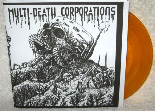 MDC "Multi-Death Corporations" 7" (Beer City) Gold Vinyl